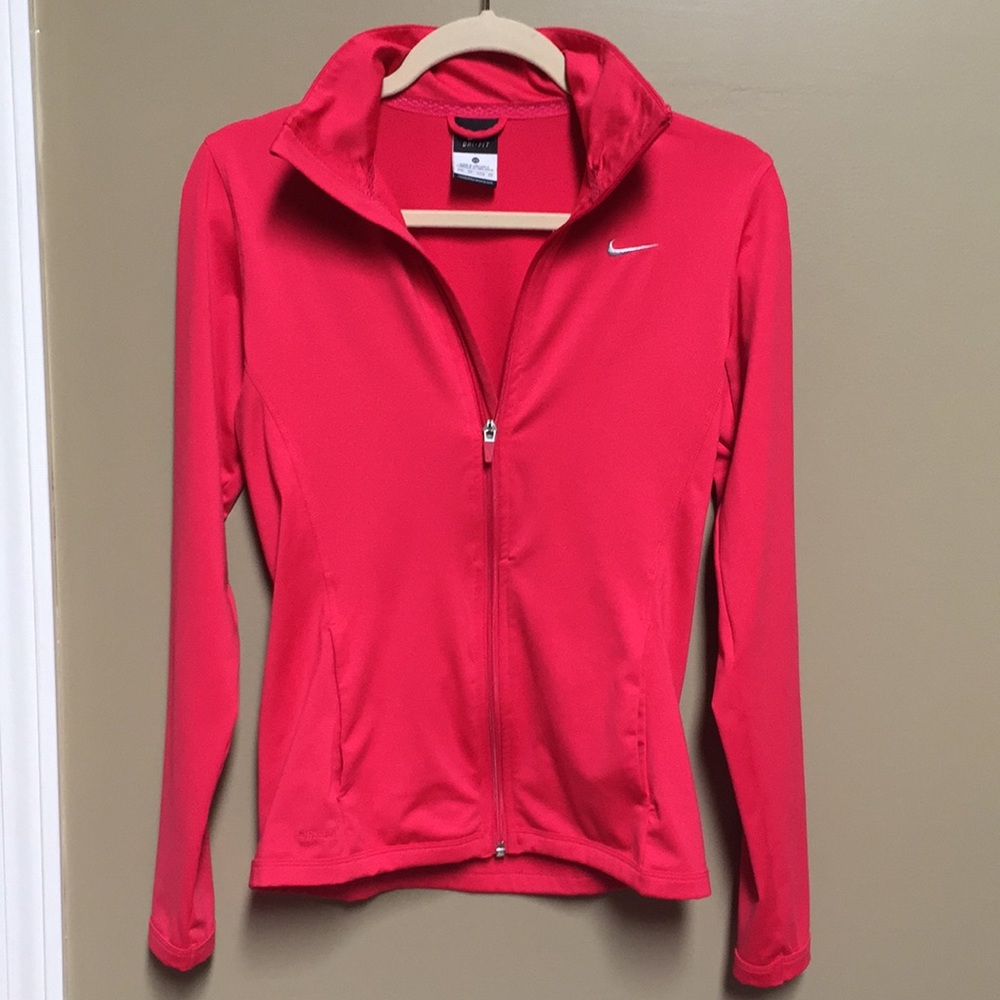 Nike dri- fit zip up